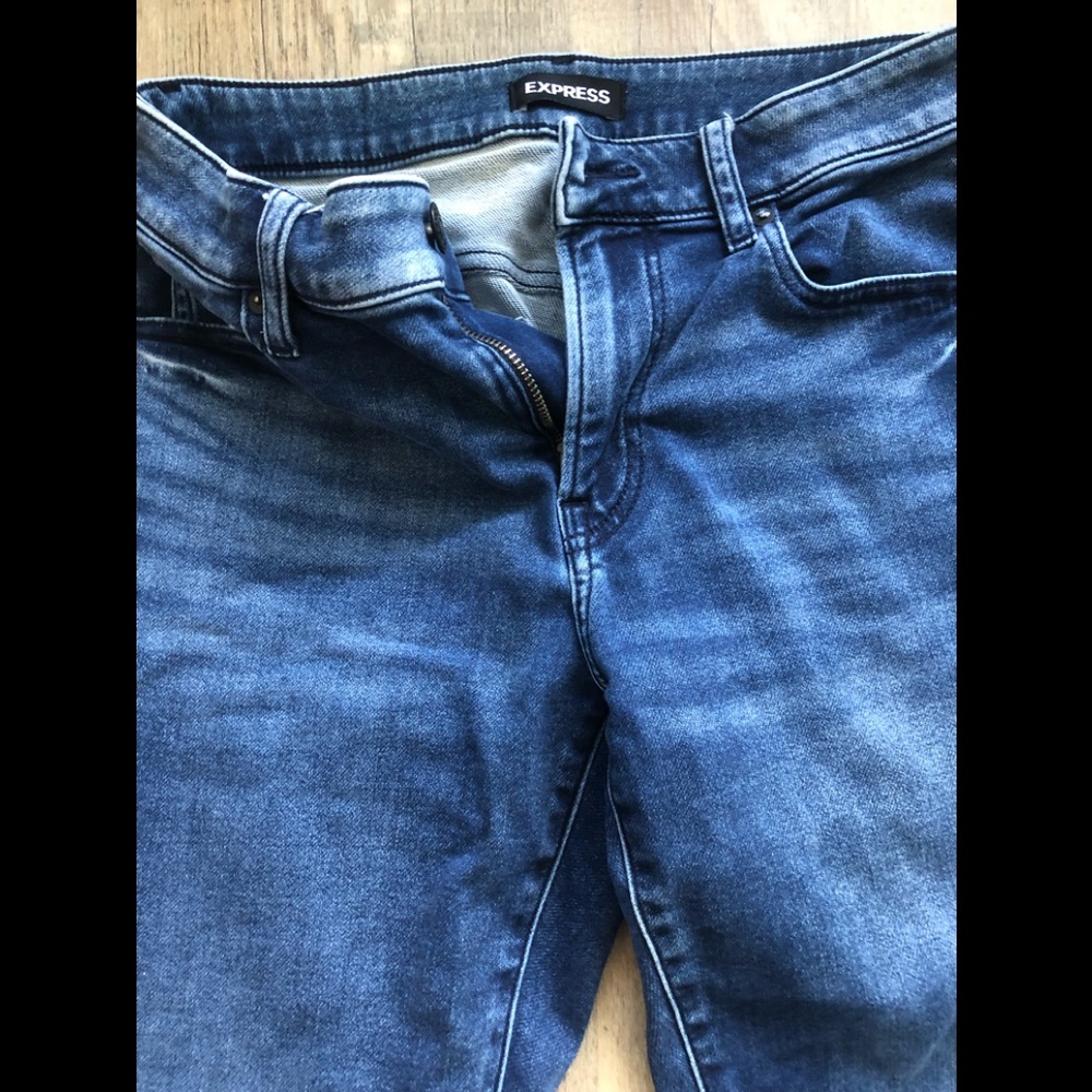 Express mens 29x30 stretch slim fit jeans